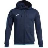 Joma Olimpiada Sweatshirt Met Rits Blauw Jongen