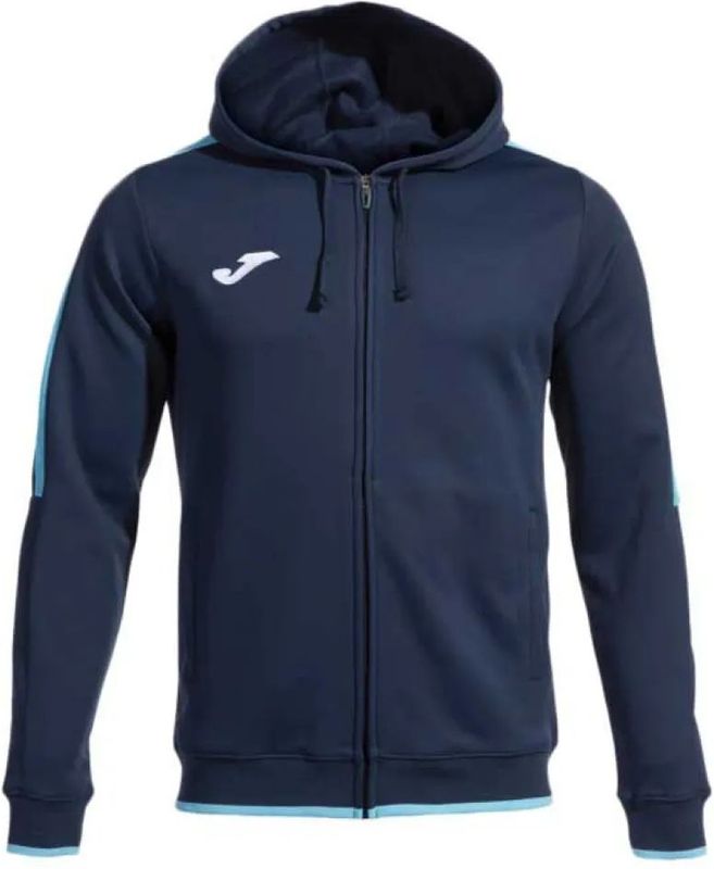 Joma Olimpiada Sweatshirt Met Rits Blauw Jongen