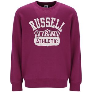 Russell Athletic Script Sweat Shorts Paars S Man