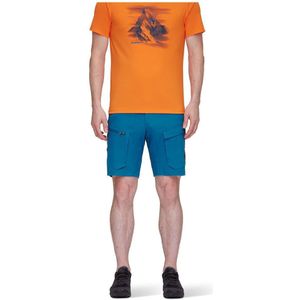 Mammut Zinal Hybrid Shorts Oranje,Blauw 46 Man