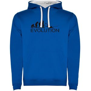 Kruskis Evolution Spearfishing Two-colour Hoodie Blauw 3XL Man
