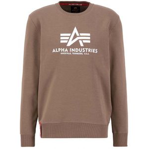 Alpha Industries Basic Sweatshirt Bruin M Man