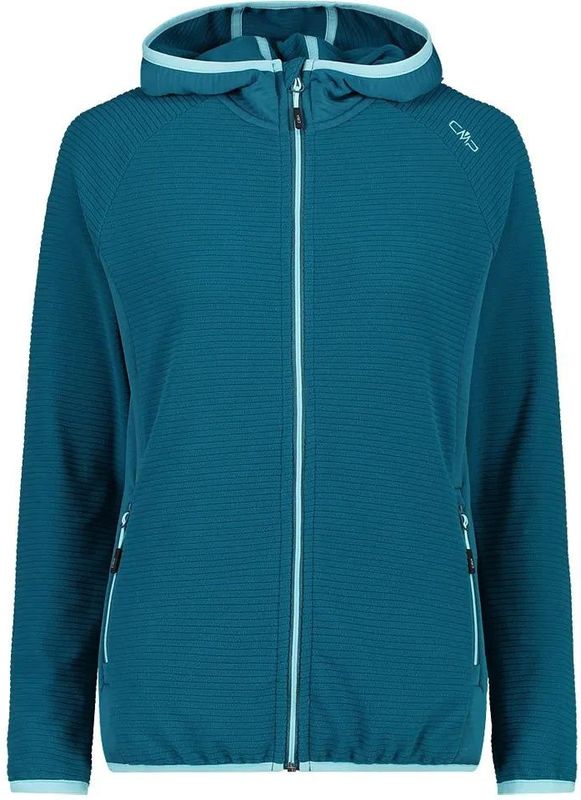 CMP - Dames Fleece met Capuchon - Zacht - Oeko-Tex - Comfortabel