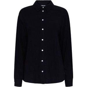 Pieces Vinsty Long Sleeve Shirt Zwart XL Vrouw