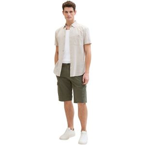 Tom Tailor Regular Printed Cargo Shorts