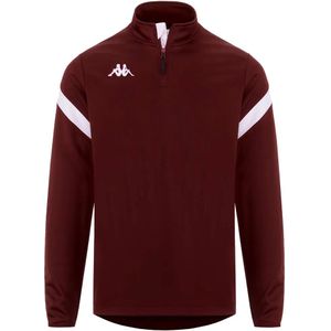 Kappa - Dolvole - Sweatshirt - Halve Rits - Heren - Nauw Aansluitend - 100% Polyester