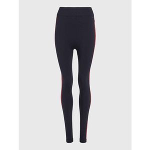 Tommy Hilfiger Textured Gs Seamless Leggings High Waist Paars M Vrouw