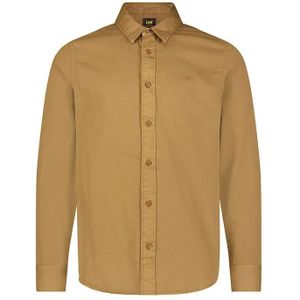 Lee - Patch - Overhemd - Buffalo - 100% Katoen, Normale Pasvorm, Lange Mouwen