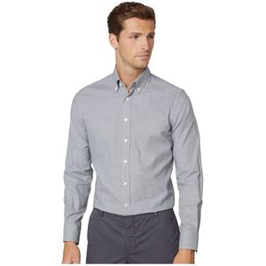 Hackett Houndstooth Overhemd Met Lange Mouwen