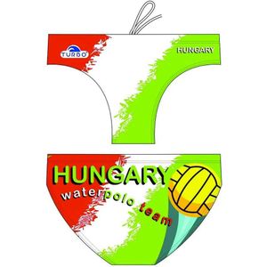 Turbo - Hungary - Zwemslip - Veelkleurig - 5XL - Voor Waterpolo