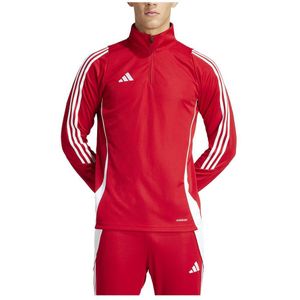 Adidas Tiro24 Sweatshirt Met Halve Rits