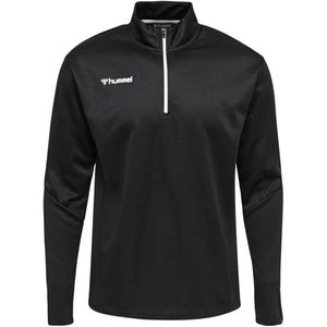 Hummel - Authentic Half-Zip Sweatshirt - Zwart - Juniors