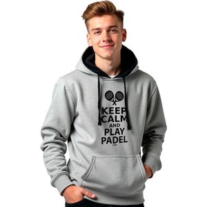 Kruskis Keep Calm And Play Padel Bicolor Hoodie