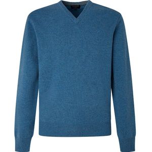 Hackett Hm703024 V Neck Sweater Blauw M Man