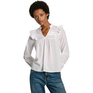 Pepe Jeans Pl304885 Blouse Met Lange Mouwen