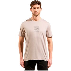 Odlo Ascent Sun Sea Mountains T-shirt Met Korte Mouwen