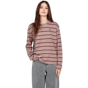 Volcom Party Pack Long Sleeve T-shirt Paars XS Vrouw