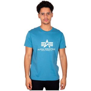 Alpha Industries Basic Short Sleeve T-shirt Blauw S Man