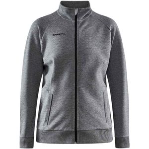 Vest Craft Women Core Soul Full Zip Jkt Dk Grey Melange