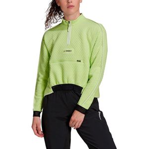 Adidas Utilitas Full Zip Sweatshirt Groen M Vrouw