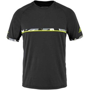 Babolat Aero Crew Neck Short Sleeve T-shirt Zwart S Man