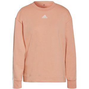 Adidas Dk 3 Stripes Sweatshirt Oranje XS Vrouw