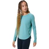 Super.natural - W EVERYDAY CREW - Damestrui - Zwart - Merino Mix