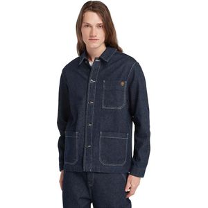Timberland Kempshire Cotton Hemp Chore Denim Jacket Blauw XL Man