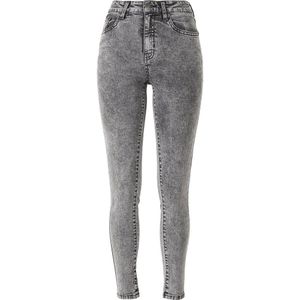 Urban Classics High Waist Skinny Jeans Zwart 31 / 32 Vrouw