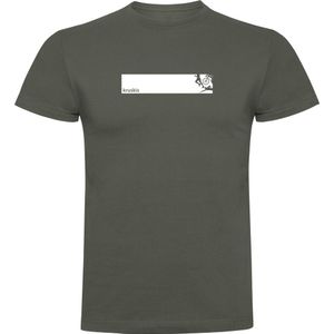 Kruskis Frame Triathlon Short Sleeve T-shirt Grijs XL Man