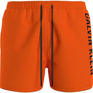 Calvin Klein Underwear Medium Drawstring Swimming Shorts Oranje XL Man