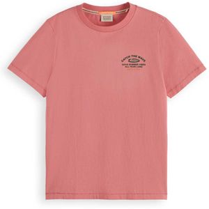Scotch & Soda - Chest Artwork - T-shirt - Met Korte Mouwen