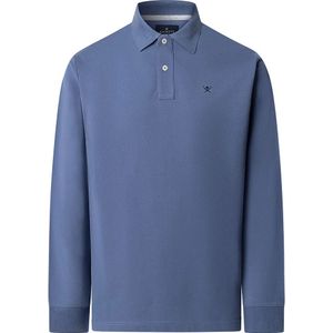 Hackett Hm5500022 Slim Fit Lange Mouw Poloshirt