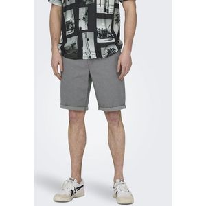 Only & Sons Peter Dobby 0058 Chino Shorts Grijs S Man