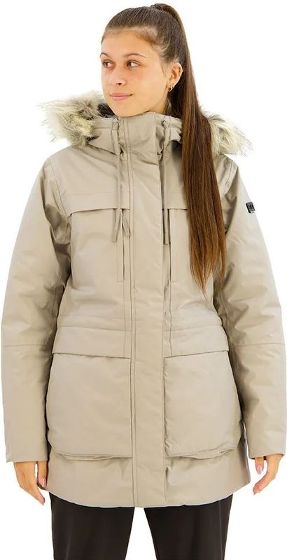 Helly Hansen - Coastal Parka - Grijs - Vrouwen - Waterdicht en Geïsoleerd