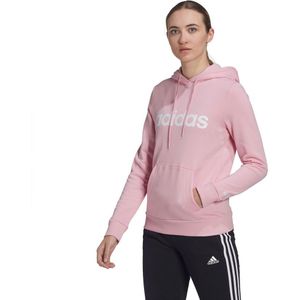 Adidas Essentials Logo Hoodie Roze S Vrouw