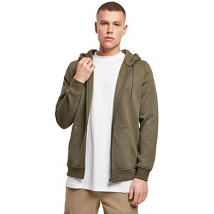 Build Your Brand Heavy Sweatshirt Met Rits