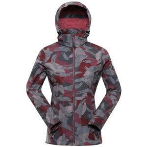 Alpine Pro Meroma Softshell Jacket Rood,Grijs XS Vrouw
