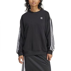 Adidas Originals 3 Stripes Oversized Crew Sweatshirt