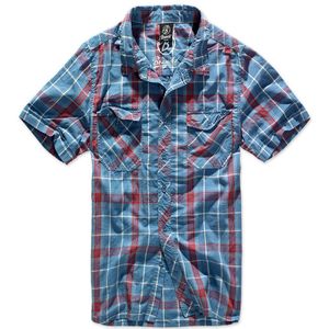 Brandit Roadstar Short Sleeve Shirt Blauw XL Man