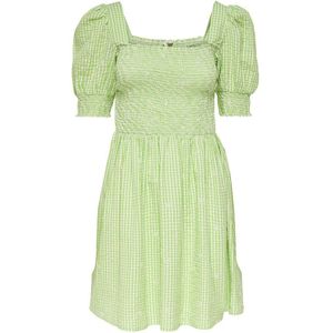 Only Flow Smock Short Sleeve Short Dress Groen XL Vrouw