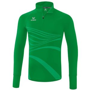 Erima Racing Half Zip Long Sleeve T-shirt Groen 164 cm Jongen