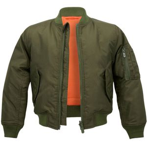 Brandit Ma1 Jacket Groen 158-164 cm Jongen