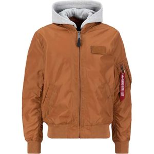 Alpha - MA-1 TT Hood - Jack - Groen - Nylon - Ademend