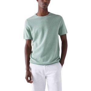 Salsa Jeans Basic Short Sleeve T-shirt Groen 2XL Man