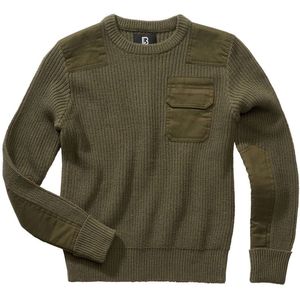 Brandit Bw Crew Neck Sweater Rood 134-140 cm