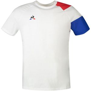 Le Coq Sportif Presentation Tri N1 Short Sleeve T-shirt Wit XL Man