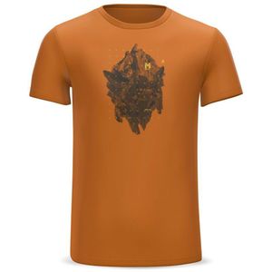 Millet Trekker Short Sleeve T-shirt Oranje L Man