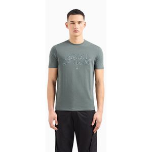 Armani Exchange 3dztjf_zjh4z Short Sleeve T-shirt Grijs M Man
