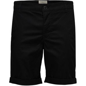 Selected Paris Straight Shorts Zwart XS Man